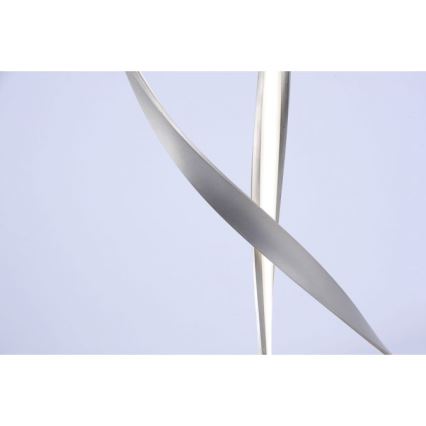 Paul Neuhaus 720-55 - LED gulvlampe dæmpbar LINDA LED/27W/230V skinnende krom