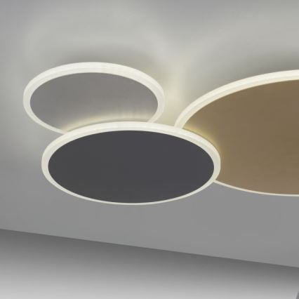 Paul Neuhaus 8007-70 - LED dæmpbar loftlampe Q-PIATO LED/35W/230V 2700-5000K Wi-Fi + fjernbetjening
