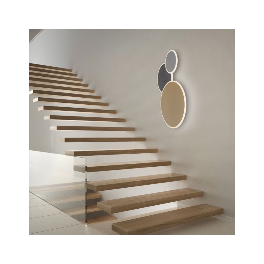 Paul Neuhaus 8007-70 - LED loftlampe dæmpbar Q-PIATO LED/35W/230V 2700-5000K Wi-Fi + fjernbetjening
