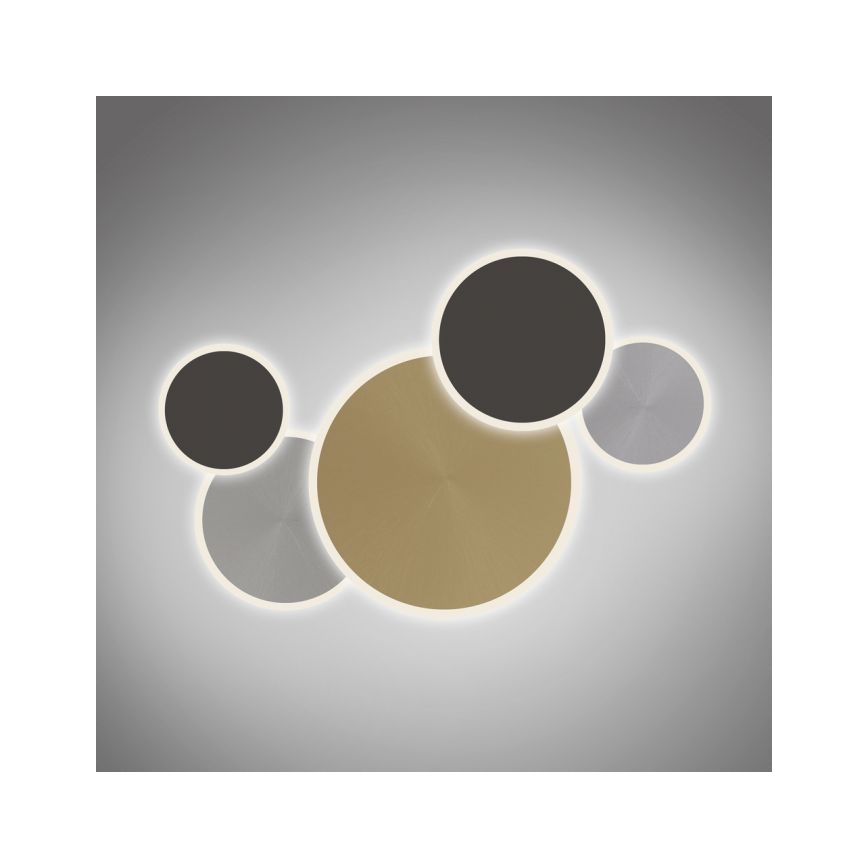 Paul Neuhaus 8008-70 - LED loftlampe dæmpbar Q-PIATO LED/49W/230V 2700-5000K Wi-Fi + fjernbetjening