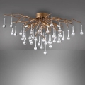 Paul Neuhaus 8090-11 - Loftlampe ICICLE 4xG9/40W/230V 30x60 cm messing