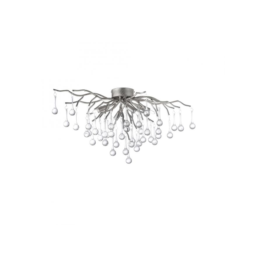 Paul Neuhaus 8090-55 - Loftlampe ICICLE 4xG9/40W/230V 30x60 cm skinnende krom