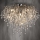 Paul Neuhaus 8091-55 - Loftlampe ICICLE 9xG9/40W/230V diameter 50 cm skinnende krom