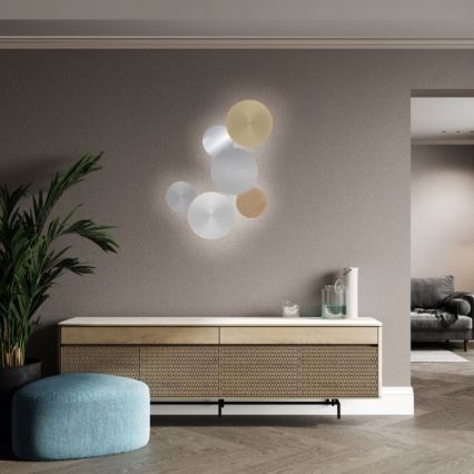 Paul Neuhaus 8152-79 - LED vægspot dæmpbar PUNTUA LED/1W/3,7V 2200 mAh + fjernbetjening