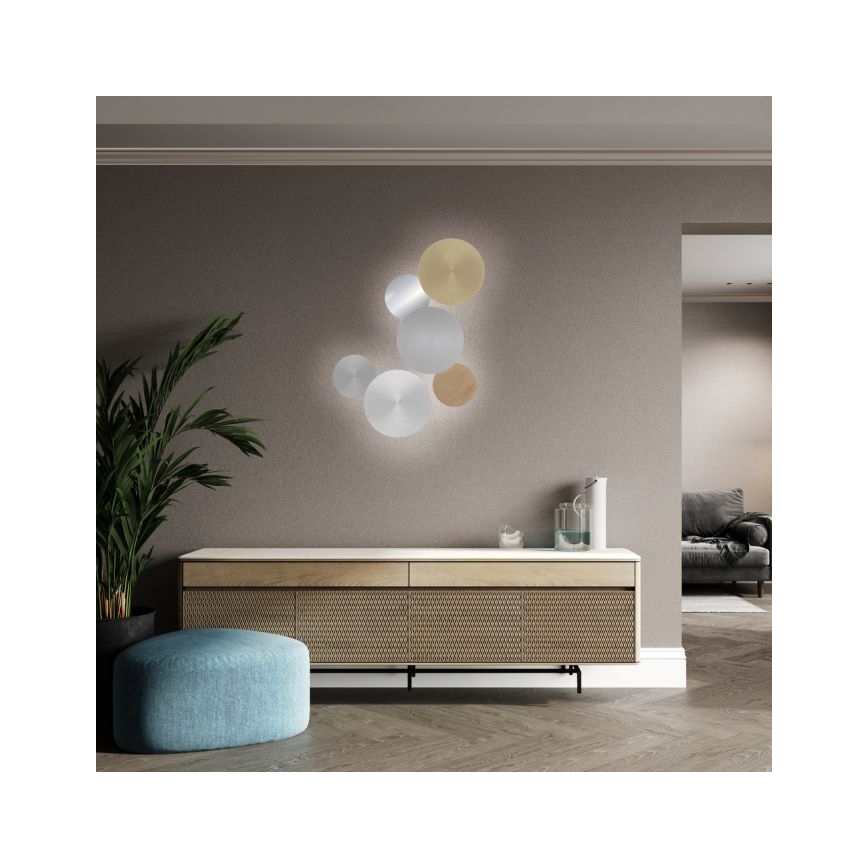Paul Neuhaus 8152-79 - LED vægspot dæmpbar PUNTUA LED/1W/3,7V 2200 mAh + fjernbetjening