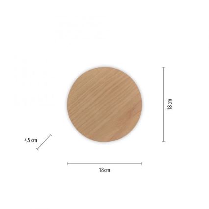 Paul Neuhaus 8152-79 - LED vægspot dæmpbar PUNTUA LED/1W/3,7V 2200 mAh + fjernbetjening
