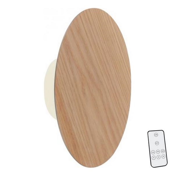 Paul Neuhaus 8153-79 - LED vægspot dæmpbar PUNTUA LED/1,3W/3,7V 2200 mAh + fjernbetjening