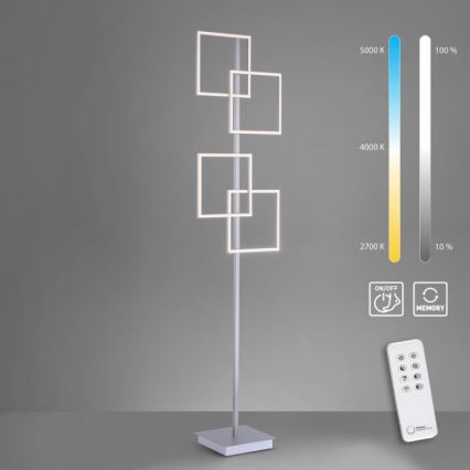 Paul Neuhaus 817-55 - LED gulvlampe dæmpbar INIGO 4xLED/8W/230V + fjernbetjening