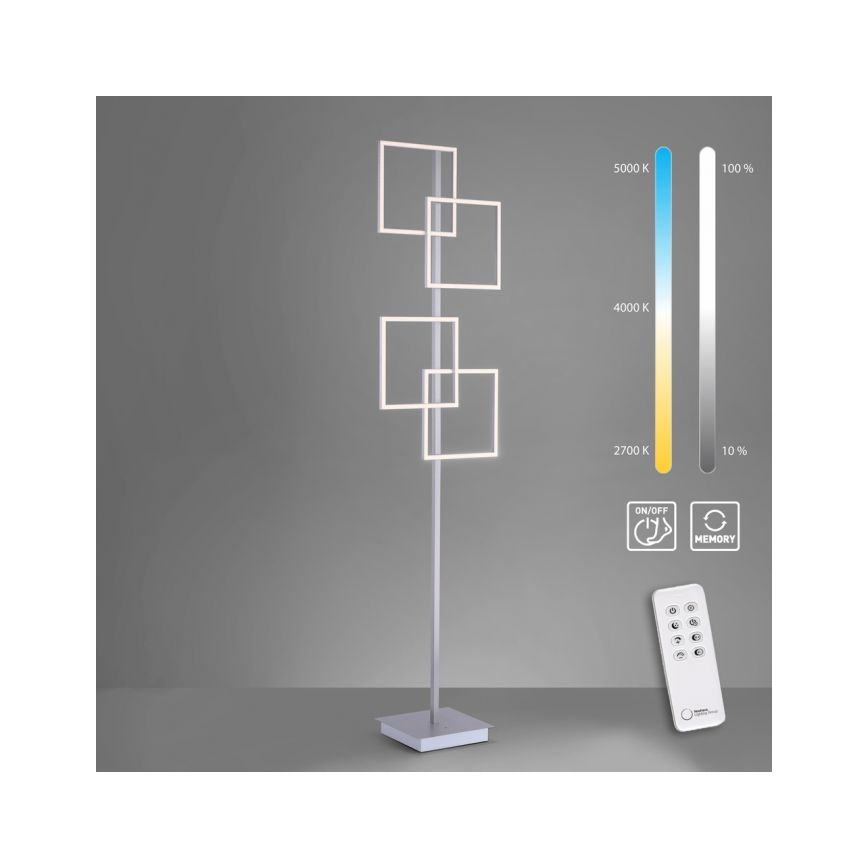 Paul Neuhaus 817-55 - LED gulvlampe dæmpbar INIGO 4xLED/8W/230V + fjernbetjening