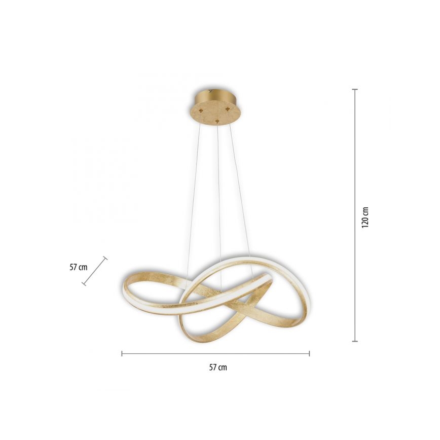 Paul Neuhaus 8291-12 - LED pendel dæmpbar MELINDA LED/30W/230V