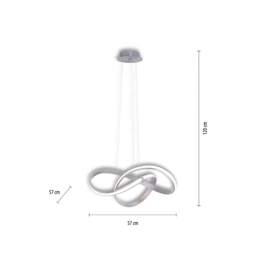 Paul Neuhaus 8291-55 - LED pendel dæmpbar MELINDA LED/30W/230V