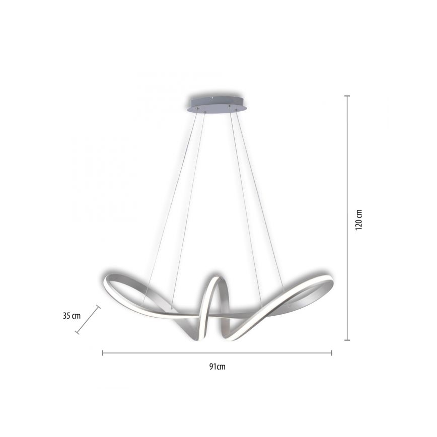 Paul Neuhaus 8292-55 - LED pendel dæmpbar MELINDA 1xLED/38W/230V