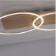 Paul Neuhaus 8329-79 - LED loftlampe dæmpbar PALMA LED/26W/230V 2700-5000K fyrretræ + fjernbetjening