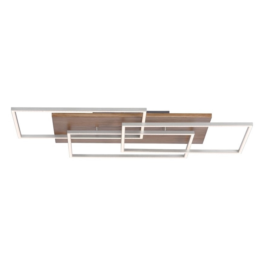 Paul Neuhaus 8330-79 - LED loftlampe dæmpbar PALMA 3xLED/12W/230V fyrretræ + fjernbetjening