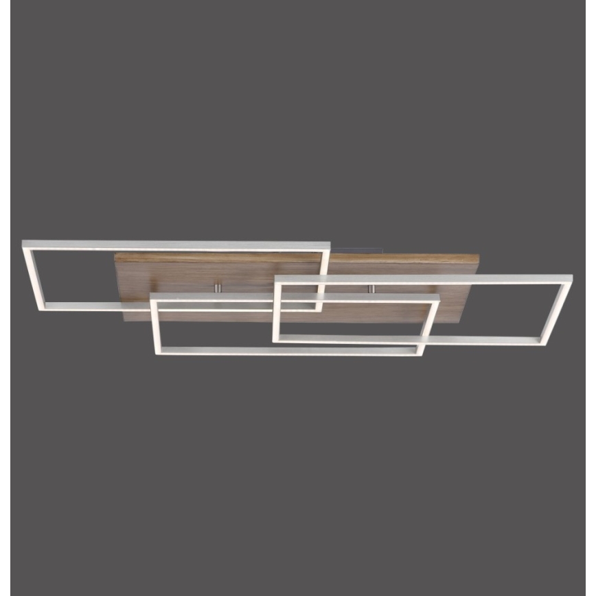 Paul Neuhaus 8330-79 - LED loftlampe dæmpbar PALMA 3xLED/12W/230V fyrretræ + fjernbetjening