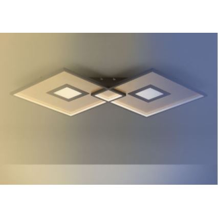 Paul Neuhaus - 8378-18 - LED loftlampe dæmpbar AMARA 1xLED/45W/230V + fjernbetjening guld