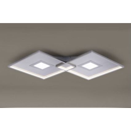 Paul Neuhaus 8378-55 - LED loftlampe dæmpbar AMARA LED/45W/230V skinnende krom + fjernbetjening