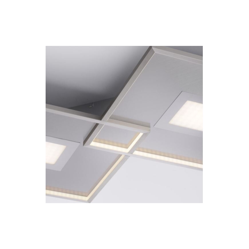 Paul Neuhaus 8378-55 - LED loftlampe dæmpbar AMARA LED/45W/230V skinnende krom + fjernbetjening