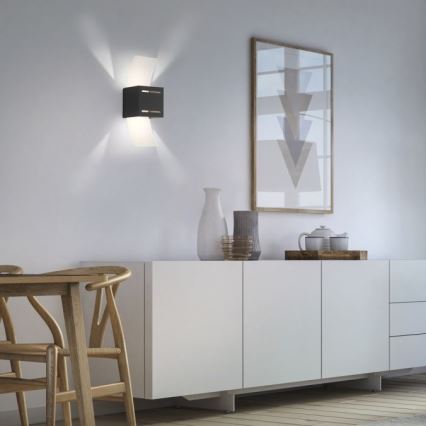 Paul Neuhaus 9007-13 - Væglampe ORMA 1xG9/40W/230V sort