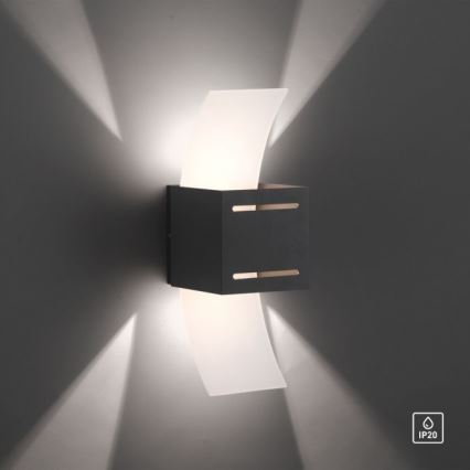 Paul Neuhaus 9007-13 - Væglampe ORMA 1xG9/40W/230V sort