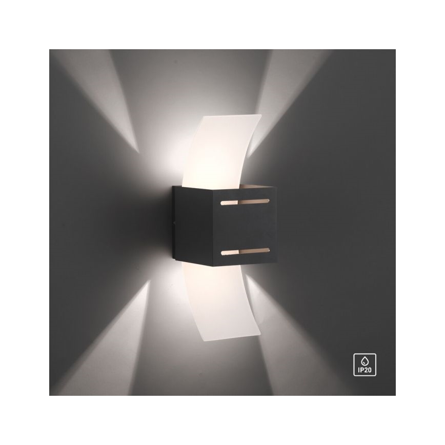 Paul Neuhaus 9007-13 - Væglampe ORMA 1xG9/40W/230V sort
