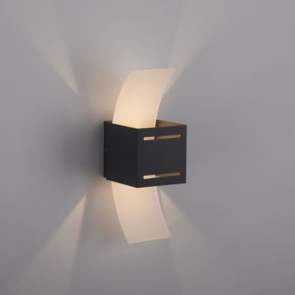 Paul Neuhaus 9007-13 - Væglampe ORMA 1xG9/40W/230V sort