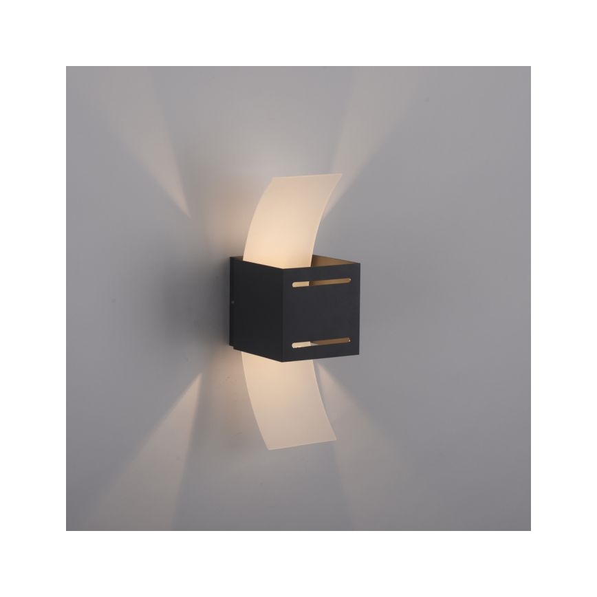 Paul Neuhaus 9007-13 - Væglampe ORMA 1xG9/40W/230V sort