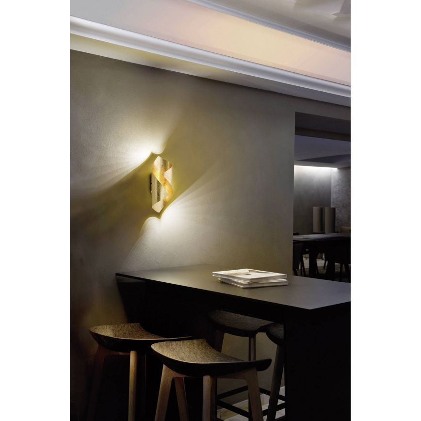 Paul Neuhaus 9030-12 - LED væglampe NEVIS LED/6W/230V guldfarvet