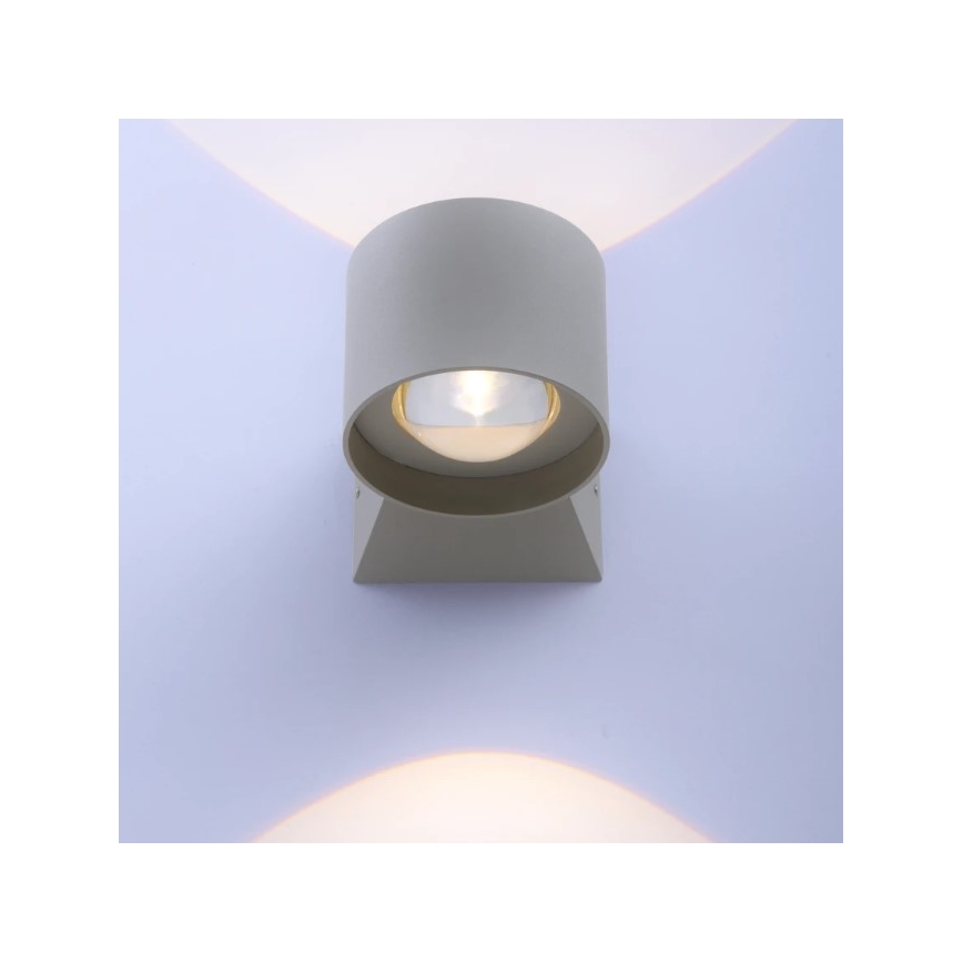 Paul Neuhaus 9441-21 - Udendørs LED væglampe TIMO 2xLED/2W/230V IP54