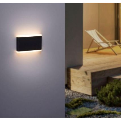 Paul Neuhaus 9483-13 - Udendørs LED væglampe ELSA 2xLED/5,4W/230V IP65