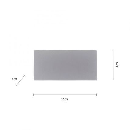 Paul Neuhaus 9488-21 - Udendørs LED væglampe CARLO 6xLED/0,8W/230V IP54