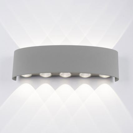 Paul Neuhaus 9489-21- Udendørs LED væglampe CARLO 10xLED/0,8W/230V IP54