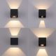 Paul Neuhaus 9493-13 - Udendørs LED væglampe BLOCK LED/6W/230V IP54
