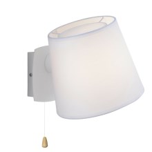 Paul Neuhaus 9539-16 - Væglampe MIRIAM 1xE27/60W/230V hvid
