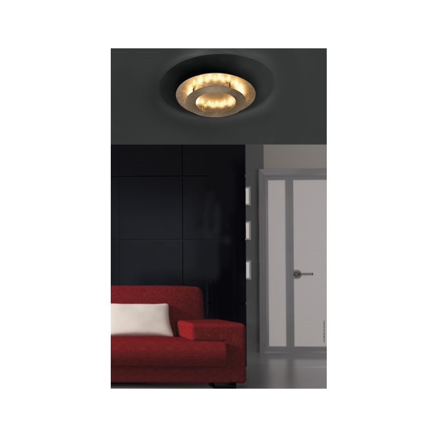 Paul Neuhaus 9620-12 - LED loftlampe NEVIS LED/18W/230V guldfarvet