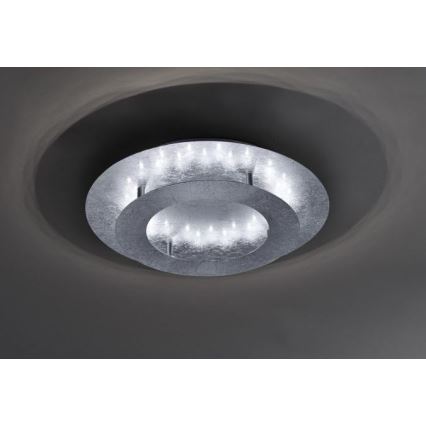 Paul Neuhaus 9620-21 - LED loftlampe NEVIS LED/18W/230V sølvfarvet