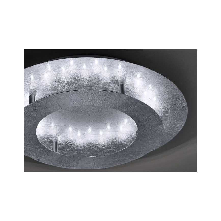 Paul Neuhaus 9620-21 - LED loftlampe NEVIS LED/18W/230V sølvfarvet