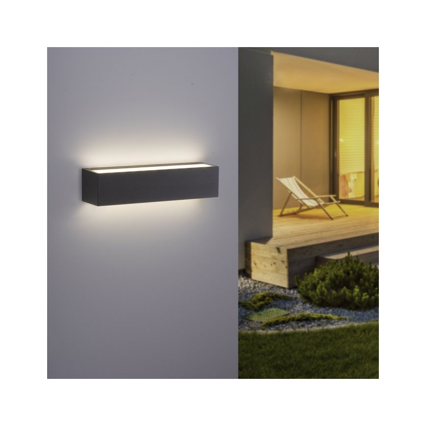 Paul Neuhaus 9675-13 - Udendørs LED væglampe ROBERT 2xLED/9W/230V IP65