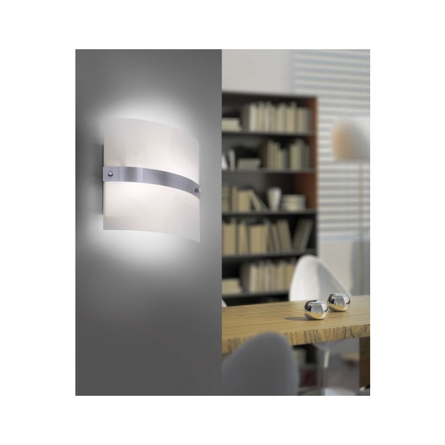 Paul Neuhaus 9847-55 - Væglampe SQUARE 2xE14/40W/230V