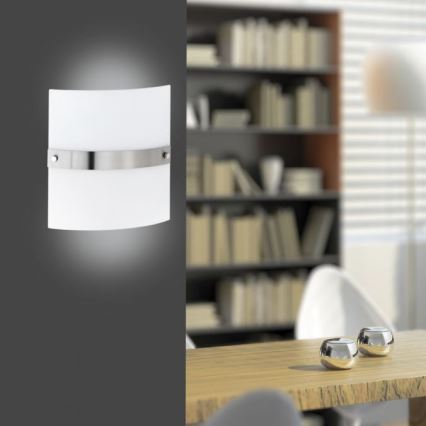 Paul Neuhaus 9847-55 - Væglampe SQUARE 2xE14/40W/230V