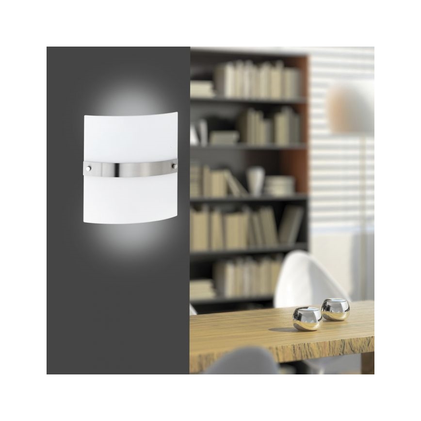 Paul Neuhaus 9847-55 - Væglampe SQUARE 2xE14/40W/230V