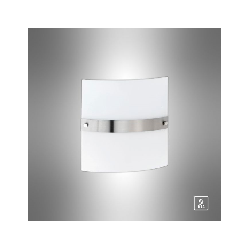 Paul Neuhaus 9847-55 - Væglampe SQUARE 2xE14/40W/230V