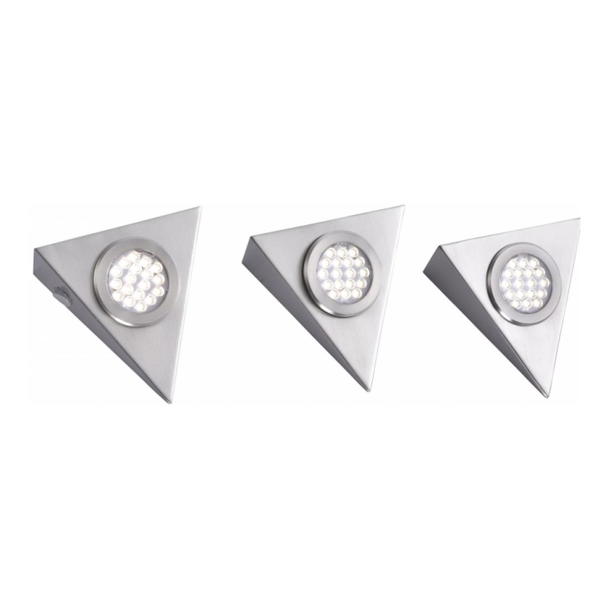 Paul Neuhaus L1116-55-3 - 3x LED møbellampe CARLOS LED/2,5W/230V 3000-6500K