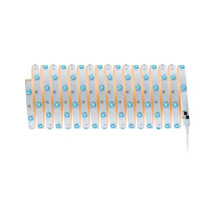 Paulmann 3989 - LED RGBW, 19 W, dæmpbar LED-stribe TIP 10 m, 230 V + fjernbetjening