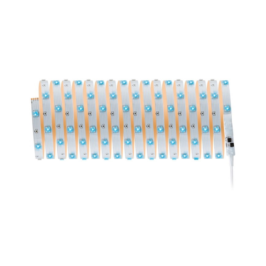 Paulmann 3989 - LED RGBW, 19 W, dæmpbar LED-stribe TIP 10 m, 230 V + fjernbetjening