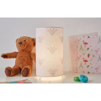 Paulmann 48040 - Bordlampe til børn 1xE14/20W CUTE GIRAFFE 230V