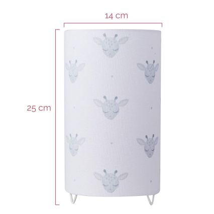 Paulmann 48040 - Bordlampe til børn 1xE14/20W CUTE GIRAFFE 230V