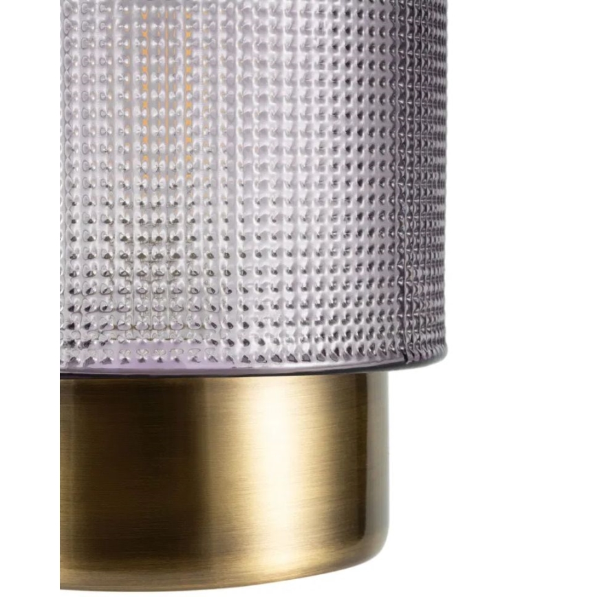 Paulmann 48133 - LED-1xE27/0,8W Bordlampe GLAMOUR 3xAA/4,5V transparent