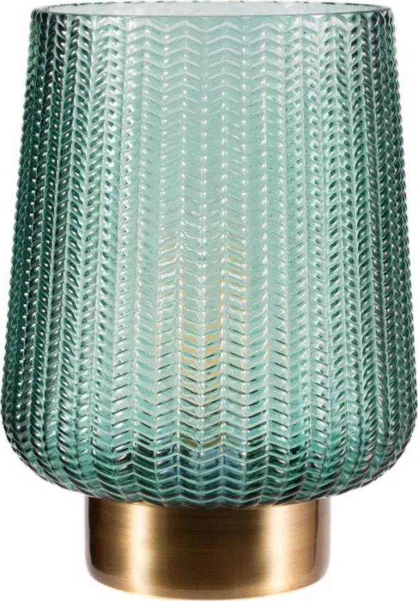 Paulmann 48136 - LED-1xE27/0,8W Bordlampe GLAMOUR 3xAA/4,5V grøn
