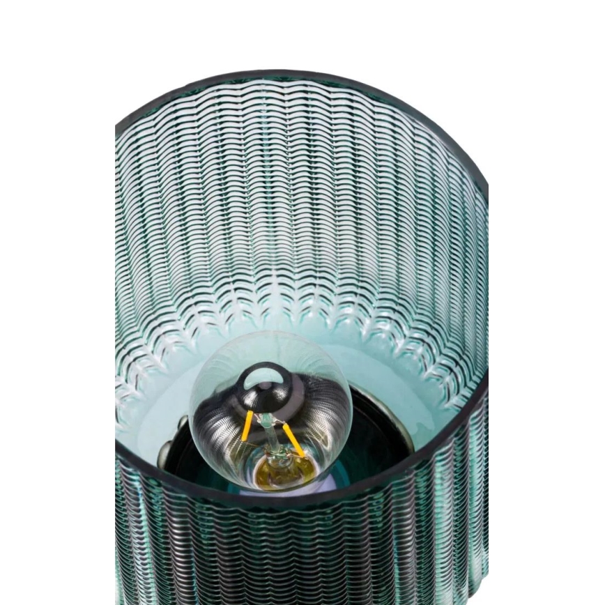 Paulmann 48136 - LED-1xE27/0,8W Bordlampe GLAMOUR 3xAA/4,5V grøn